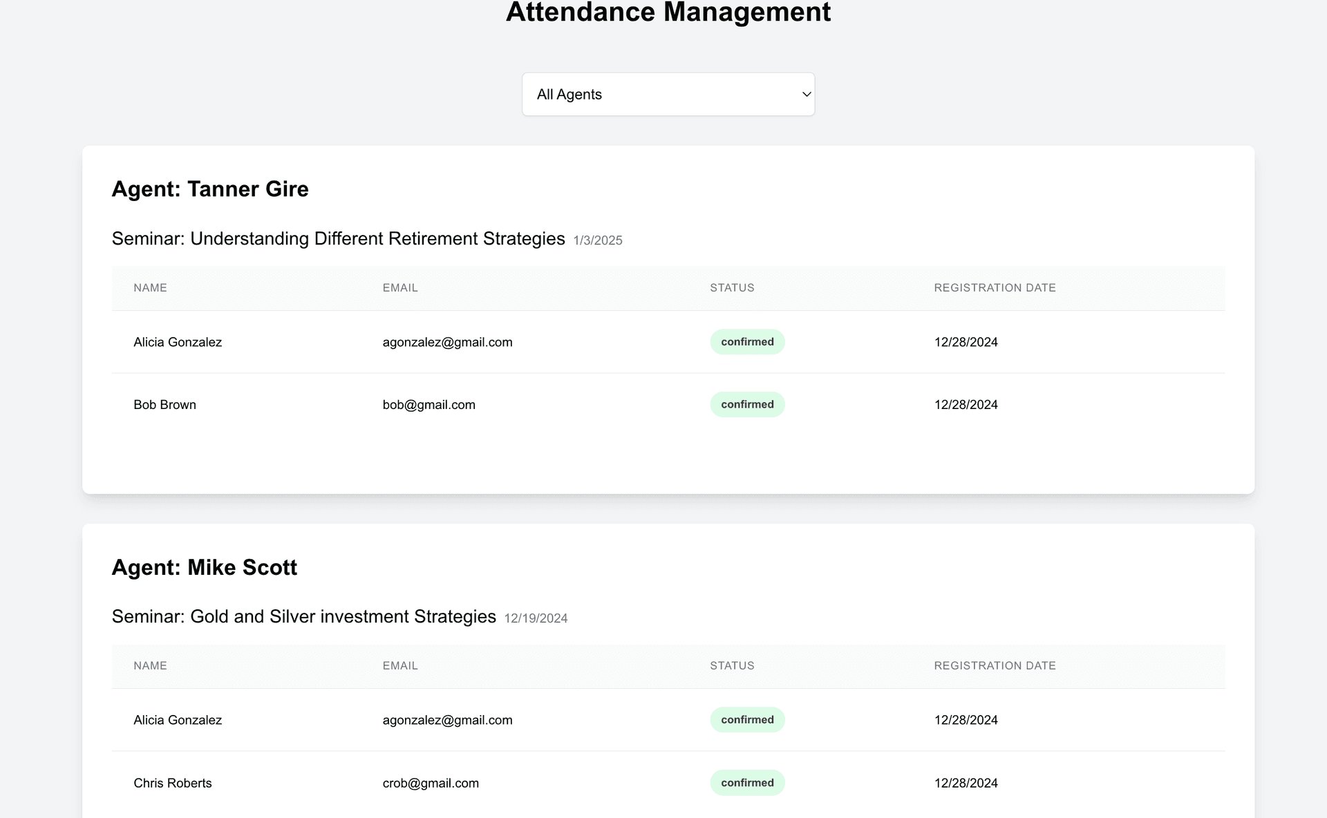 Attendance Management